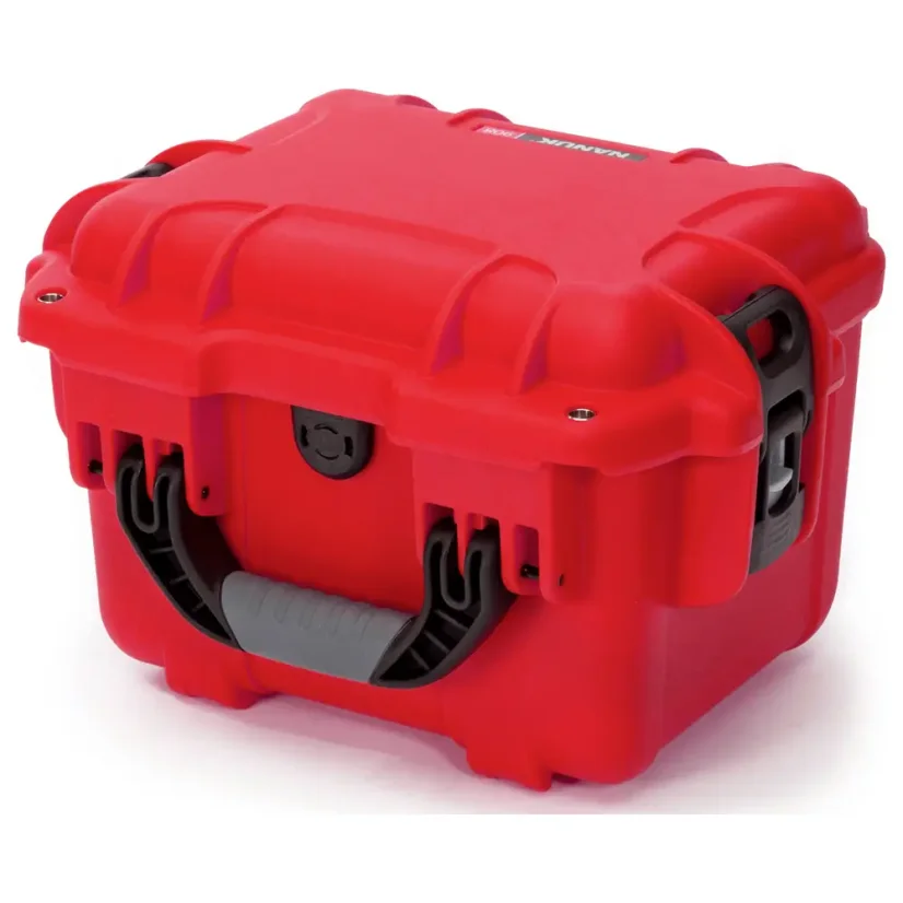 Nanuk 908 Case w/padded divider - Red